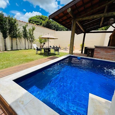 Espaco Ranchao Com Piscina Em Sao Pedro - Sp Bagian luar foto