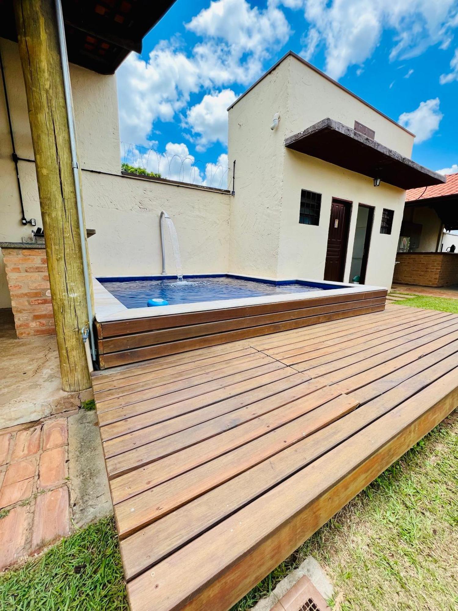 Espaco Ranchao Com Piscina Em Sao Pedro - Sp Bagian luar foto