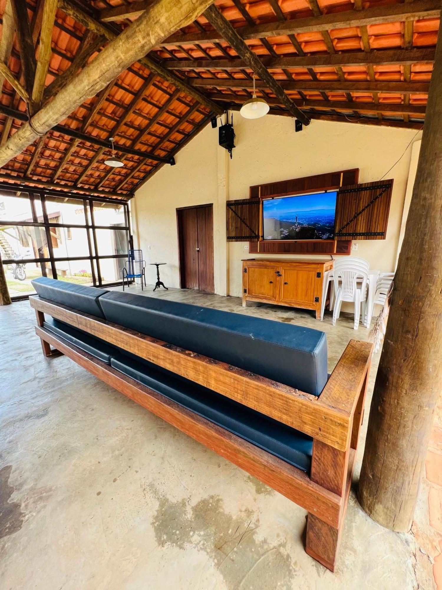Espaco Ranchao Com Piscina Em Sao Pedro - Sp Bagian luar foto