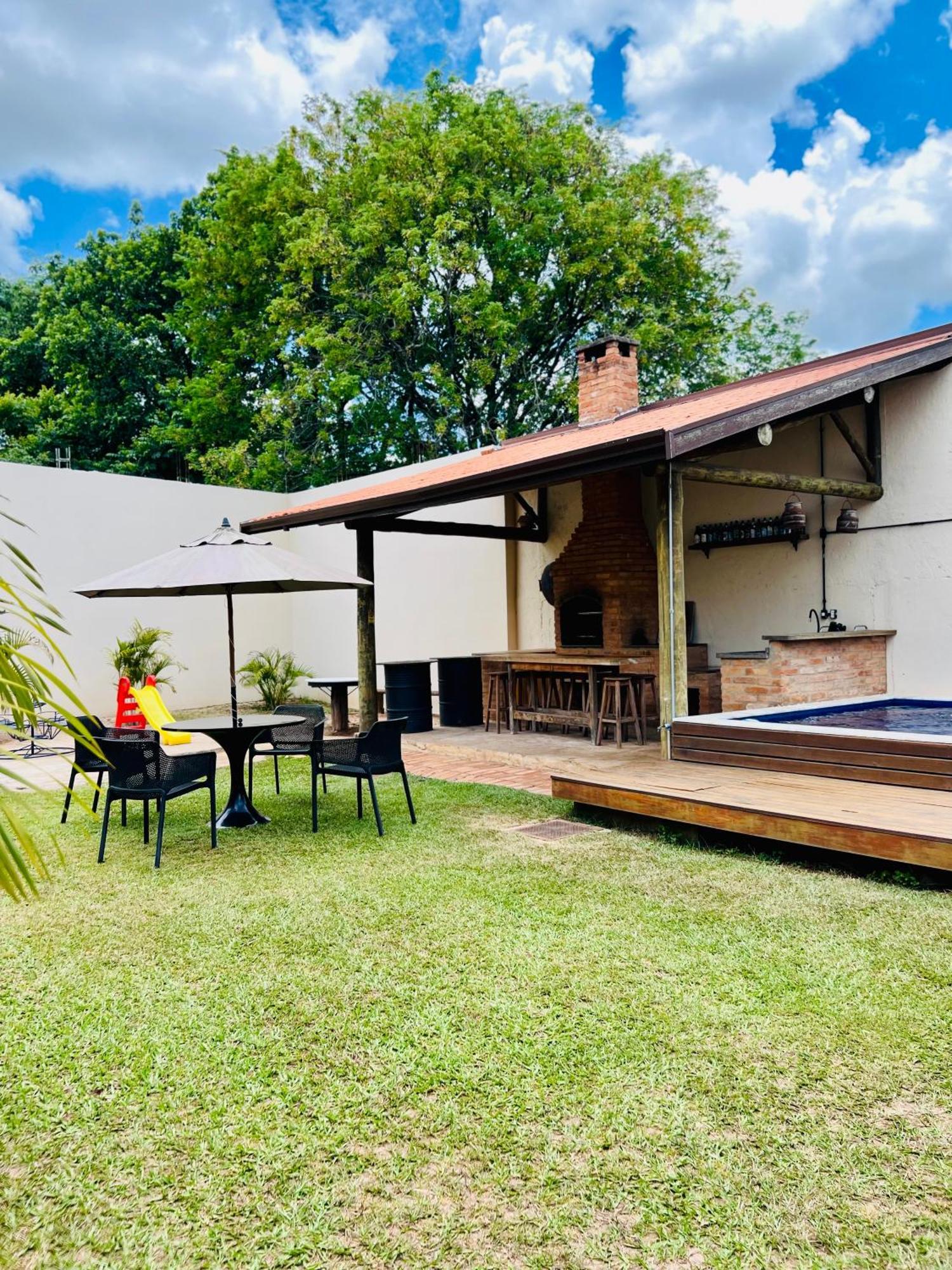 Espaco Ranchao Com Piscina Em Sao Pedro - Sp Bagian luar foto