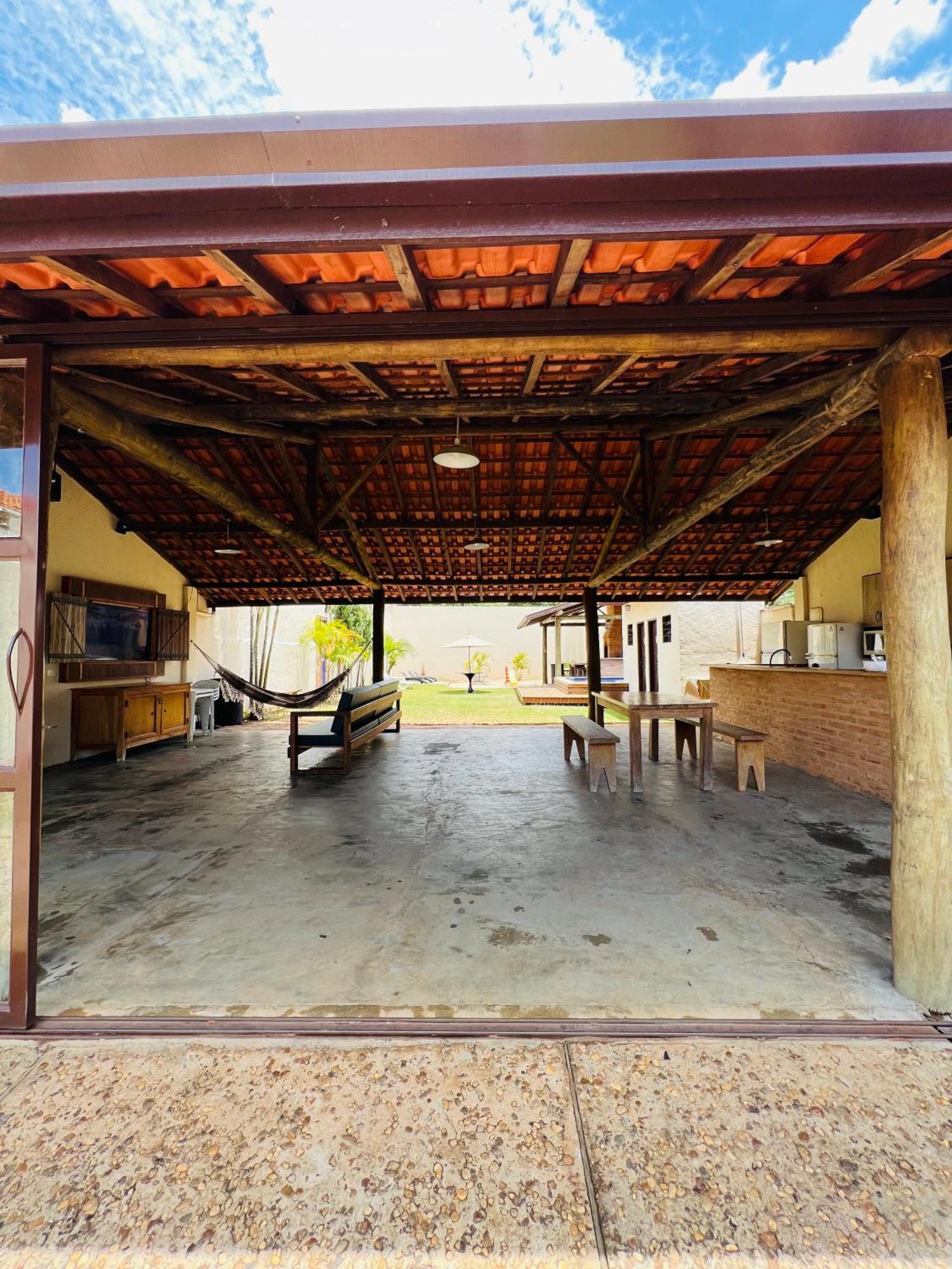 Espaco Ranchao Com Piscina Em Sao Pedro - Sp Bagian luar foto
