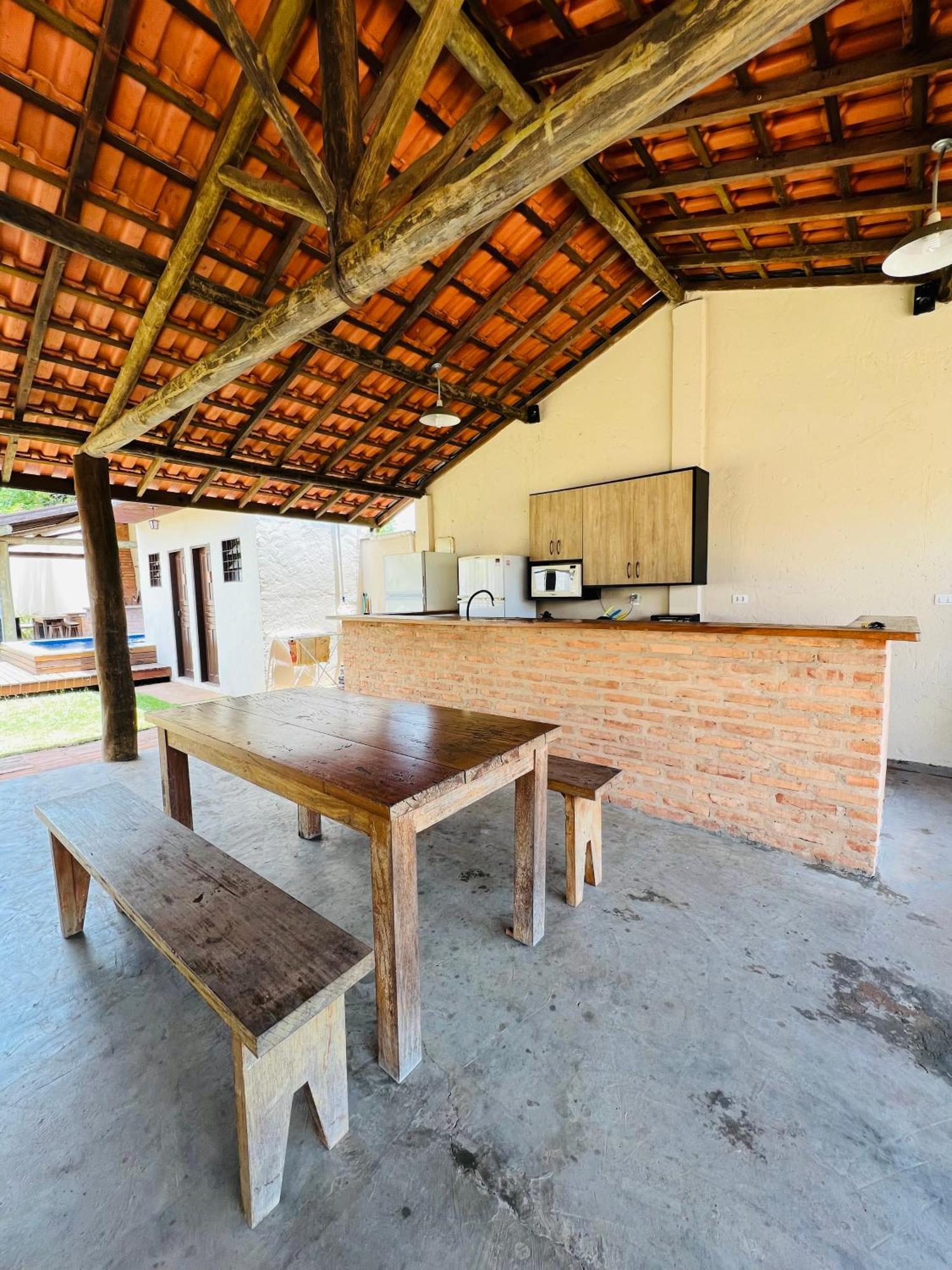Espaco Ranchao Com Piscina Em Sao Pedro - Sp Bagian luar foto